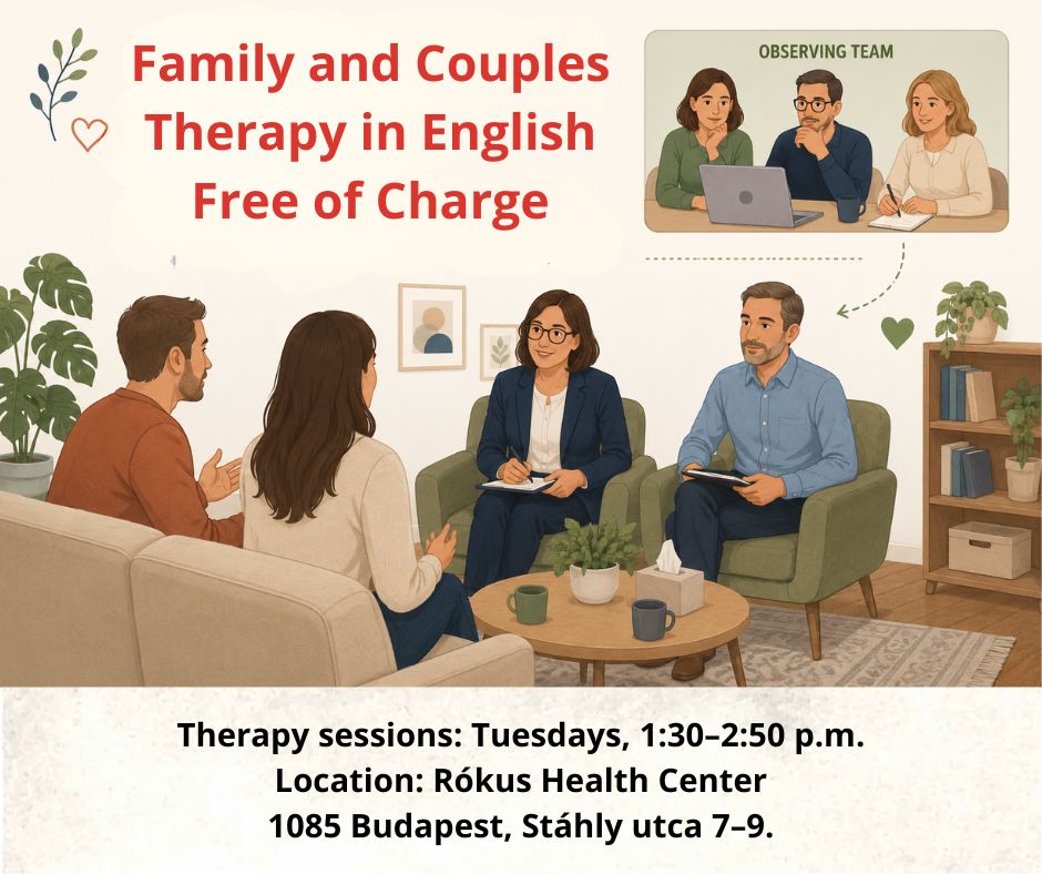 Family and Couples Therapy in English – Free of Charge